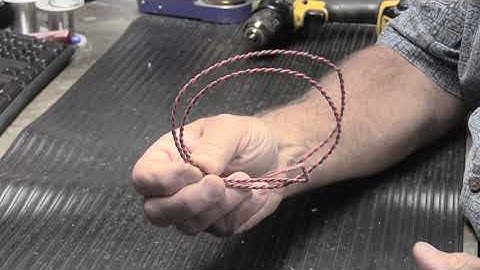 How to Make Your Own Twisted-Pair Wire Harness