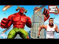 I FOUND GOD " LAVA HULK " in GTA5 | GTA5 AVENGERS