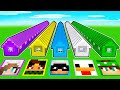 HO TROVATO LE CASE LUNGHE DEGLI YOUTUBERS! - MINECRAFT
