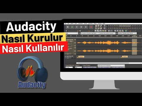 Video: Audacity'de izleri nasıl izole edebilirim?