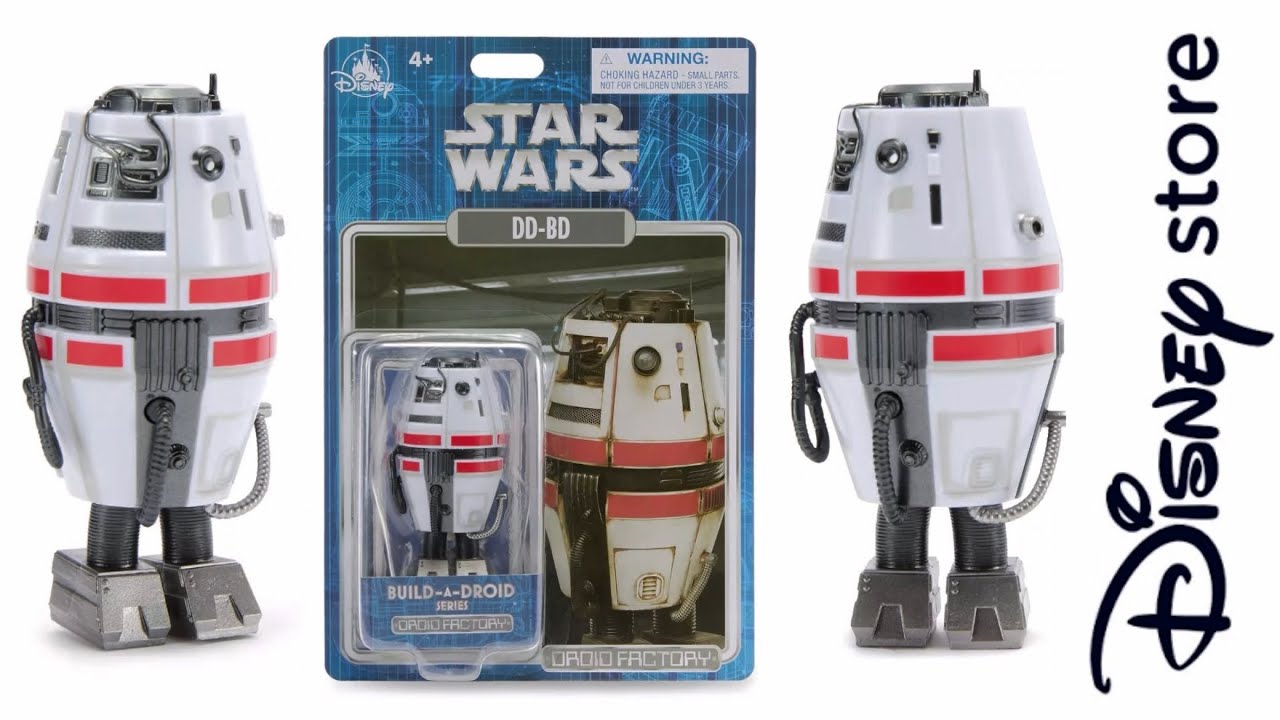 STAR WARS Disney Store Droid Factory DD-BD Build a Droid | REVIEW