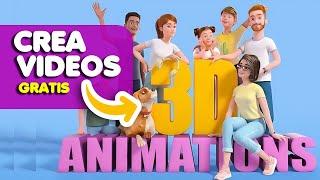 CREA VIDEOS EXPLICATIVOS ANIMADOS en 3D con Renderforest 2024