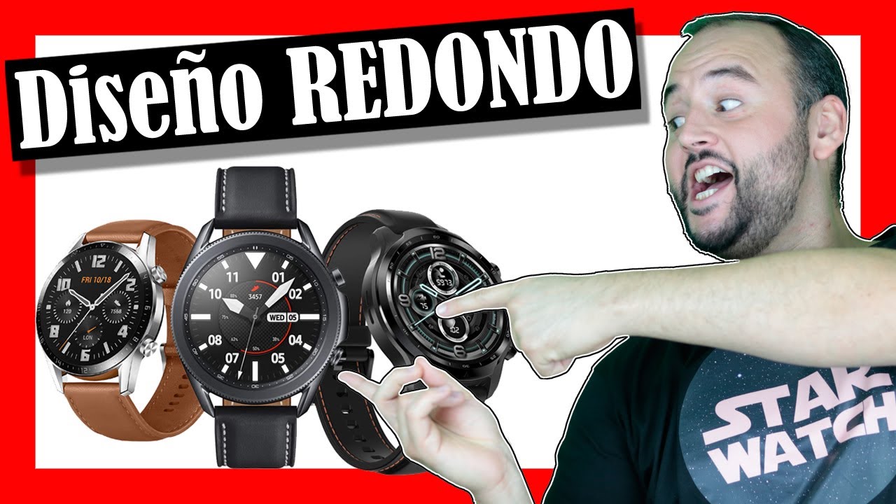 ⌚ Los MEJORES Smartwatch REDONDOS ✨ [TOP 3