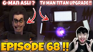 KEKUATAN BARU TV MAN TITAN  - Skibidi Toilet 68 Part 1 | REACTION