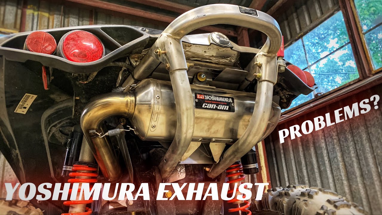 Can Am Renegade 850Xxc YOSHIMURA EXHAUST First Mod PROBLEMS? YouTube