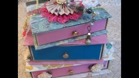 Altered Book Stack Tutorial - How to make altered book boxes (PART 1)