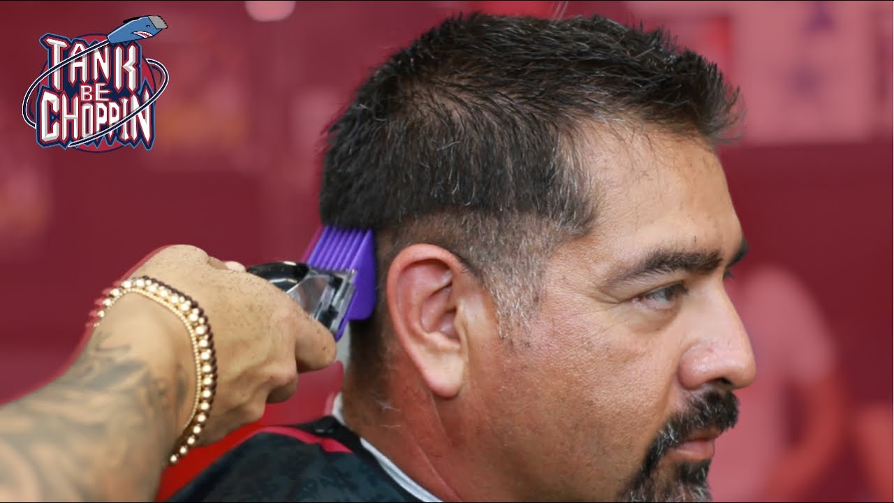 Taper Scissors Methods Taper Fade with Scissors on Top | How To Cut Hair | Barber Tutorial ...