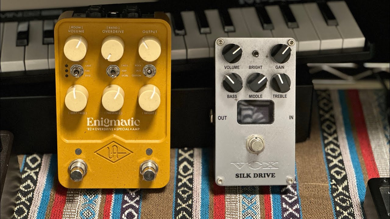 "Lovely Combination✨" Universal Audio Enigmatic + VOX Silk Drive Demo Music
