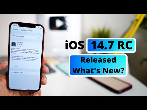 iOS 14.7 RC What's New? MagSafe Battery Pack