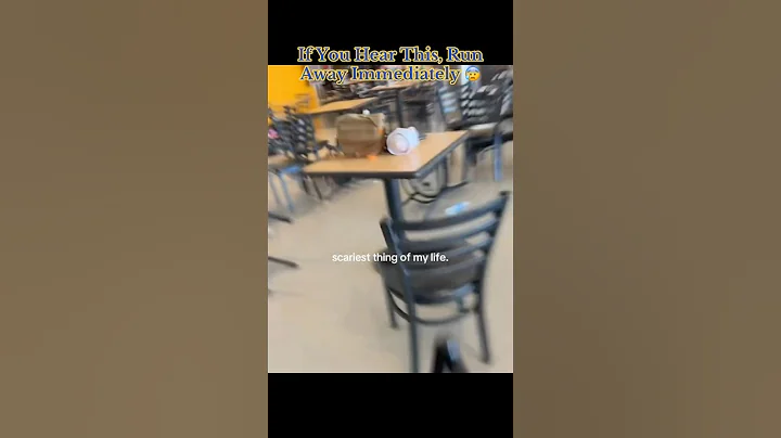 If You Hear This, Run Away Immediately 😰 #scary