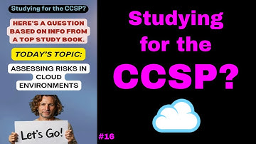 Ready for the CCSP Exam? Try This Cloud Security Question! ☁️ 16