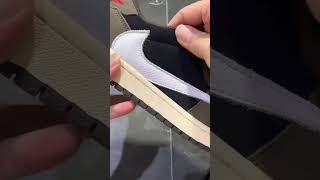 Sepatu Nike AJ1 Air Jordan 1 Retro Low Travis Scott Mocha size 41