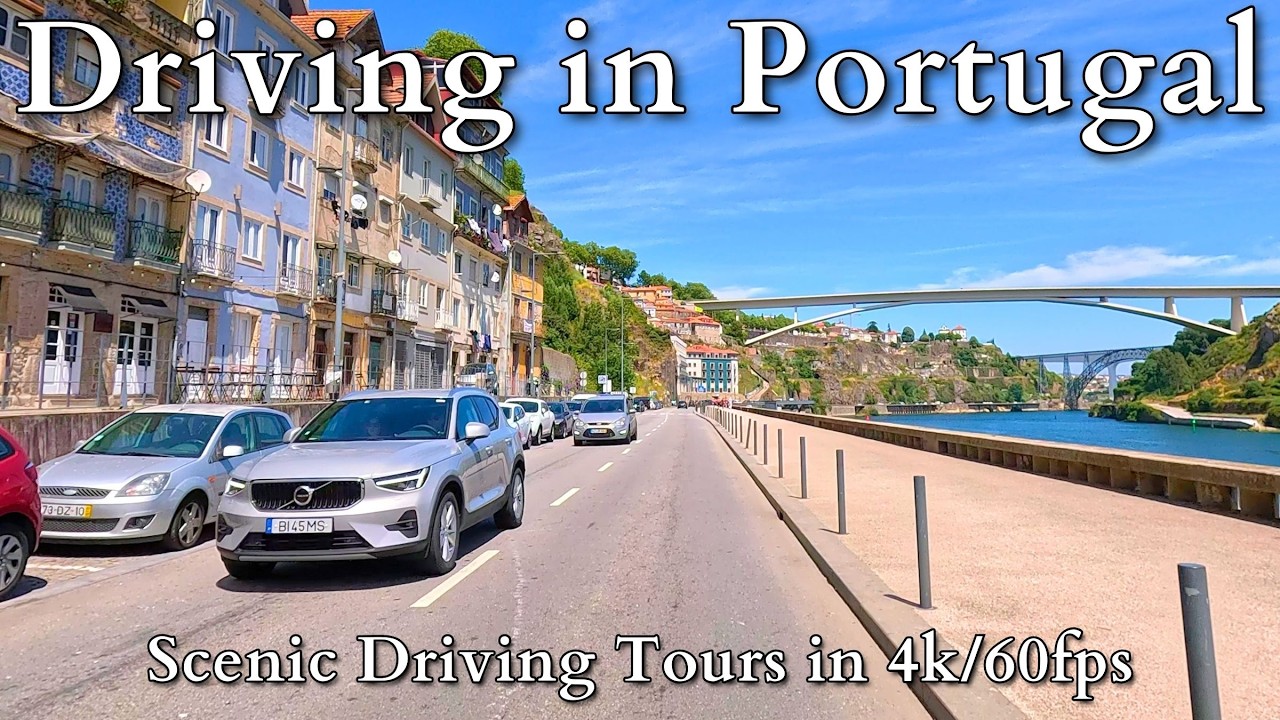Driving in Porgual 🚙 From Porto to Aveiro | Driving Tour in 4K/60FPS