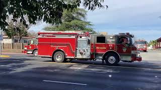 Con Fire Units Arriving, Leaving, and Responding at the Training Grounds! Over 9 Apparatus!