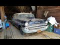 True Barn Find 1957 Chevy 2 Dr Handyman Wagon