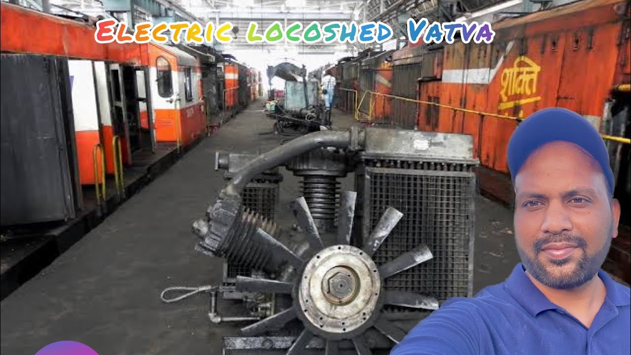 Electric Loco Shed, Vatva Ahamadad navneetcool420 YouTube