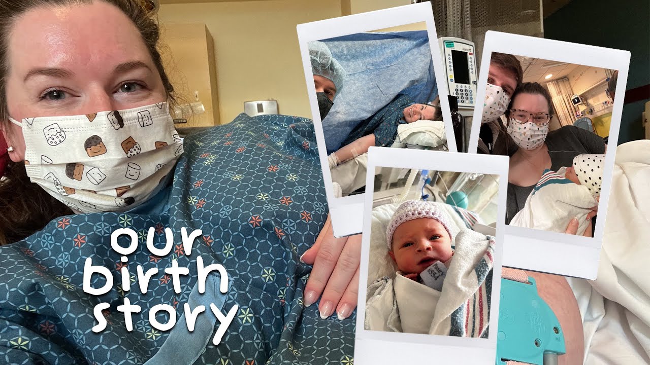The Birth of our Daughter ❤️ Our Birth Story... Attempted Induction turned Emergency C-Section