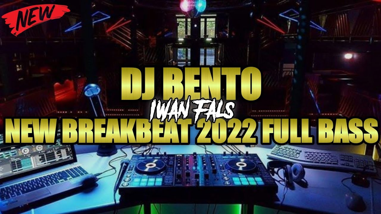 DJ Bento performing a breakbeat set