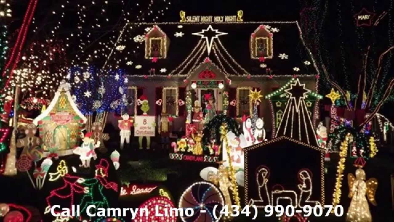 Tacky Lights Tour Richmond VA - Camryn Limousine - YouTube