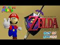 BLINDFOLDED SM64 &amp; Ocarina of Time Glitch Showcase - Out Of Bounds - GDQ Hotfix Speedruns