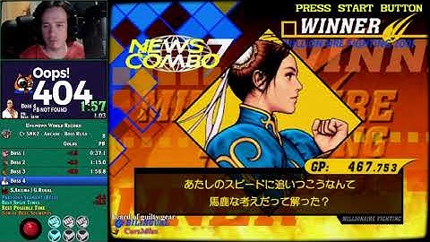Capcom vs. SNK 2 (Boss Rush, Very Hard) PB #1 - 3:14 (WR)