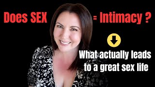 Why we need intimacy more than SEX