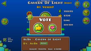 Cavern Of Light Harder By Vexes7 Geometry Dash