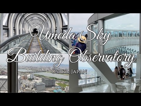 UMEDA SKY BUILDING OBSERVATORY #osaka #japan #travel #umedaSkyBuilding #TaraAnythingGoes