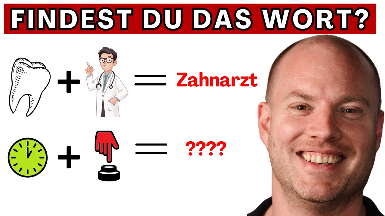 Nur clevere Menschen können alle Wort-Rätsel lösen!