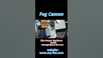 How Quickly Can Fog Cannons Control Dust and Odour? #fog #decent #innovation #scy #zibo #control