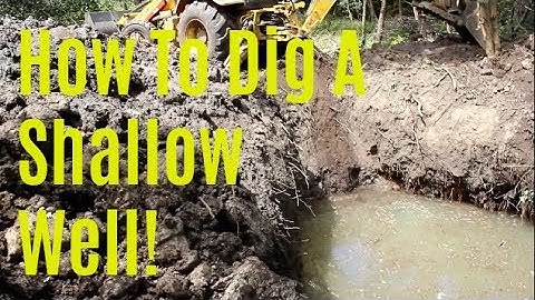 #240 - I Dug A Shallow Well And Found Lots Of Water! Pt 1