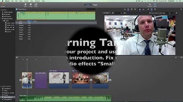 iMovie 10 Tutorial Basics #9 Adding:Ducking Audio