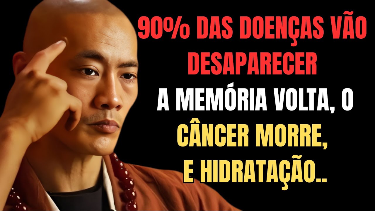 Basta Beber Água Deste Jeito e Você Viverá Até Os 100 Anos | Shi Heng Yi.