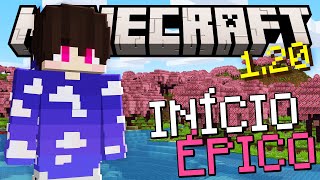 O MELHOR INÍCIO DE TODOS - MINECRAFT 1.20 - IRMANDADE NOVA TEMPORADA