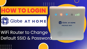 Globe AT Home WiFi Router to Change SSID & Password | Globe AT Home B312 Prepaid WiFi Router Login
