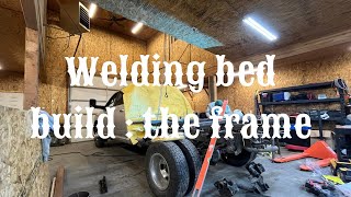 Welding Bed Build: The Frame