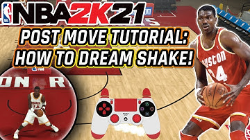 NBA 2K21 HOW TO DREAM SHAKE TUTORIAL WITH HAND CAM! HOW TO DREAM SHAKE IN NBA 2K21!