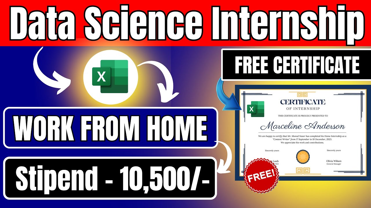 Data science Internship | Internship for students | Work from Home 🔥 ...