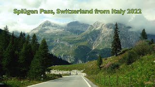 Splügen Pass, Switzerland from Italy 2022 by AJ Enggrav 382 views 1 year ago 10 minutes, 38 seconds
