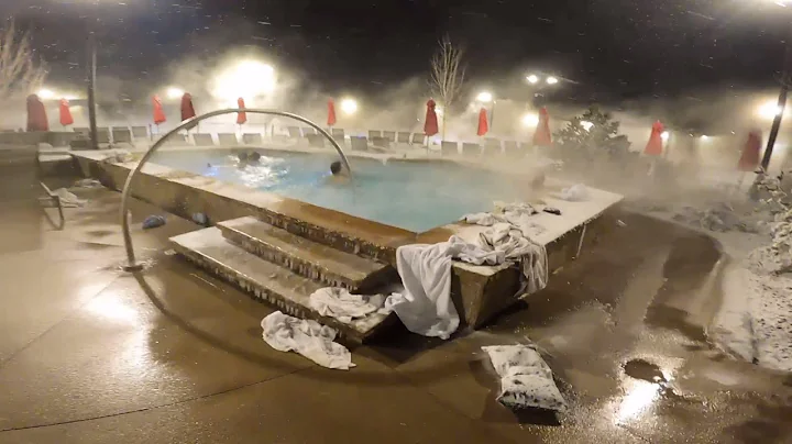 Gaylord Rockies resort and swimming in the snow
