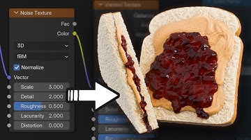 Make a Breakfast Sandwich with BLENDER SHADER NODES  |  Tutorial