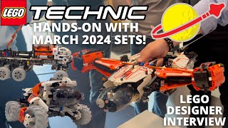 Hands-On with the NEW LEGO Technic SPACE March 2024 Wave!