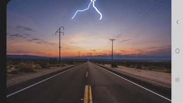 How To Make Thunder Effect | Kinemaster Tutorial