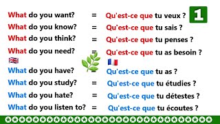 Anglais facile avec iliass |phrases simples | partie 1 |✪✪easy sentences to learn french 🌿