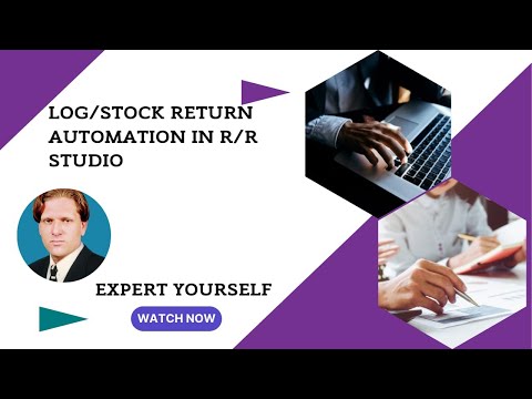 Log Return Automation in RStudio