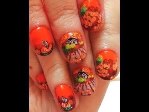 Pumpkins harvest nails