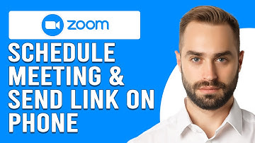 How To Schedule Zoom Meeting And Send Link On Phone (Create & Send Scheduled Zoom Link On Phone)