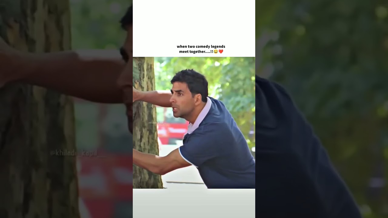 When two comedy legends meet together 