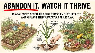 16 Abandoned Vegetables That Thrive With Zero Effort   The Lazy Gardener's Secret