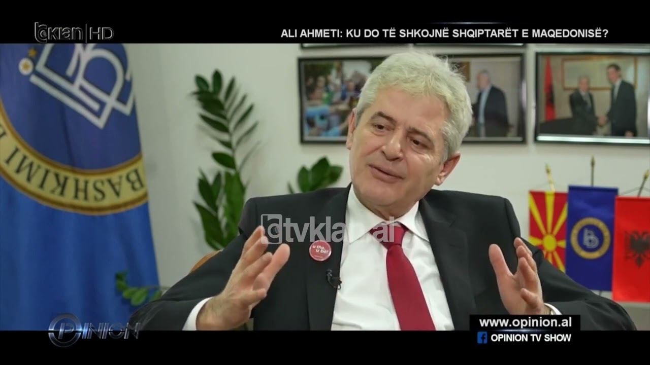 Ali Ahmeti: Qytetarët në RMV e kanë kuptuar, nuk mund të ndërtohet shteti duke qenë të ndarë